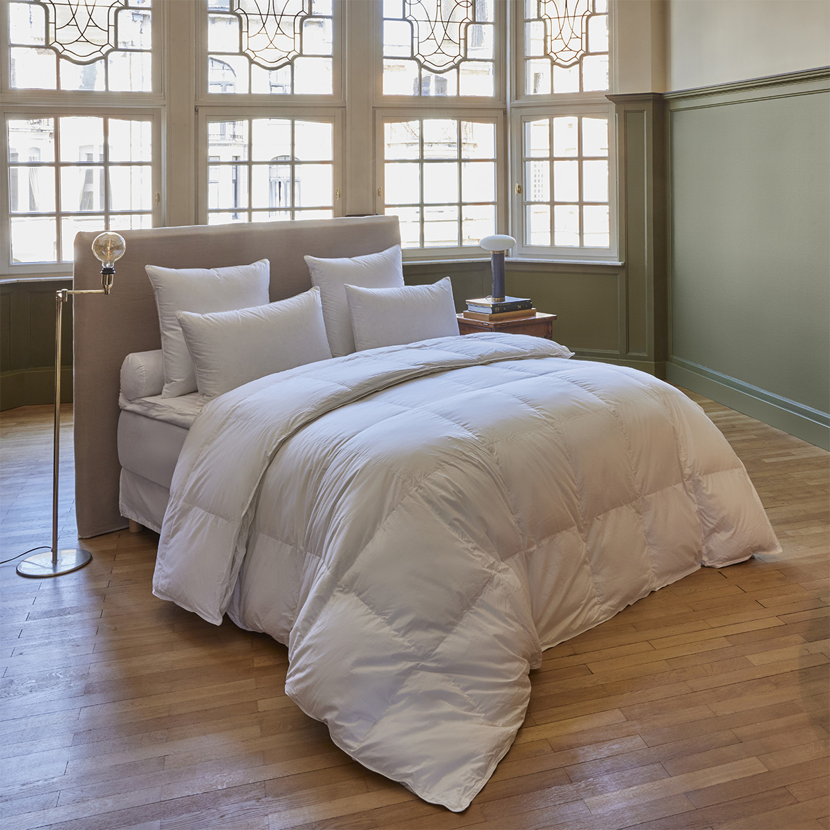 Couette Majestueuse - 60% Duvet - Chaude