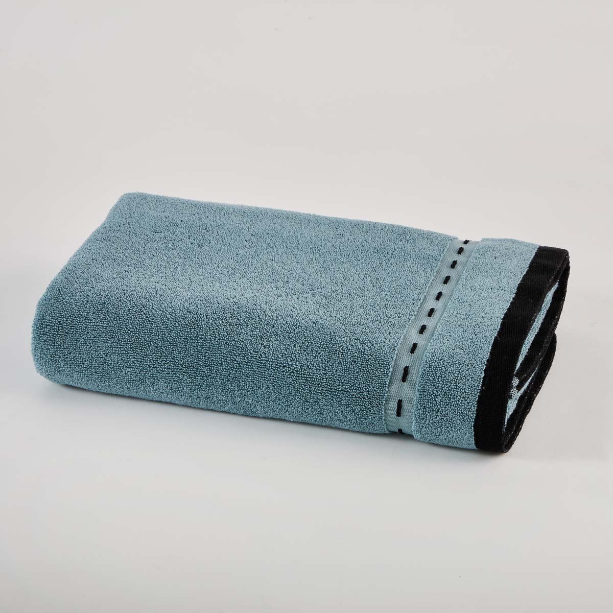 Drap de douche PURE WHITE - Coton Modal - Bleu