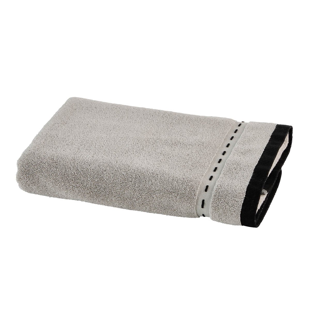 Serviette PURE WHITE - Coton Modal - Gris