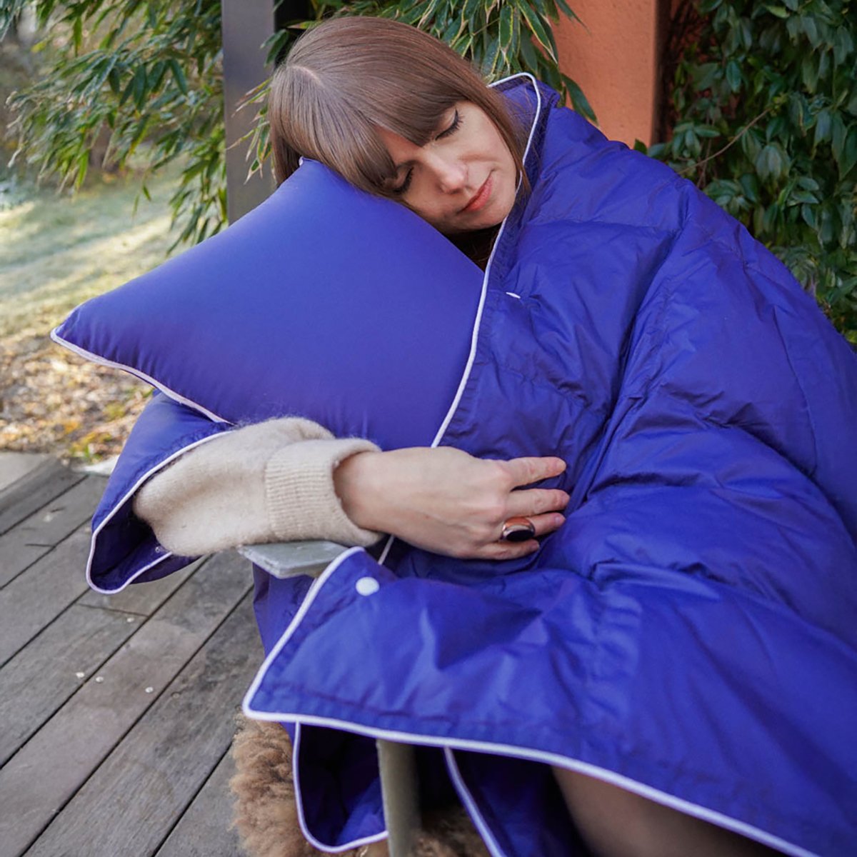 Oreiller nomade 2 en 1