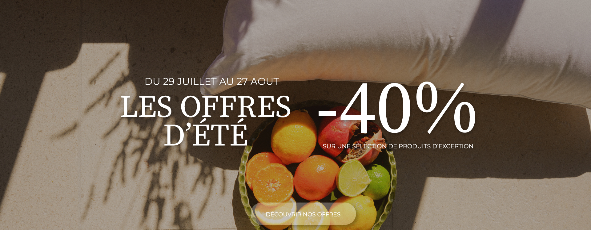 Offres d'été